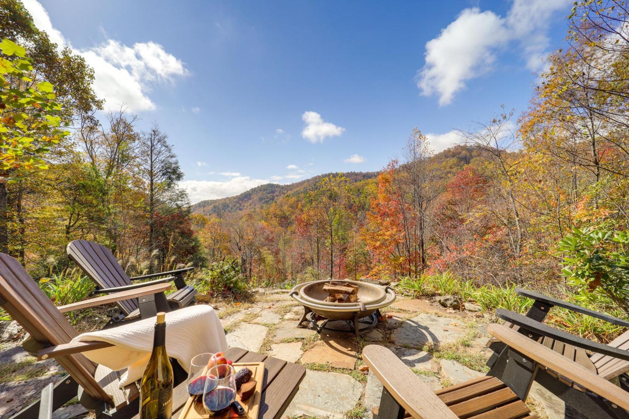 Secluded Lenoir Cabin 4 Mi To Dtwn Blowing Rock Eksteriør billede