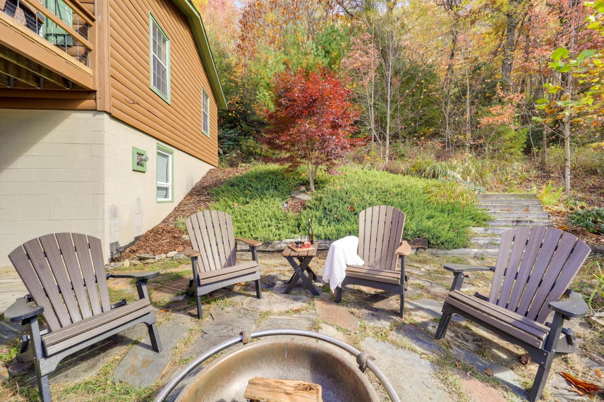 Secluded Lenoir Cabin 4 Mi To Dtwn Blowing Rock Eksteriør billede