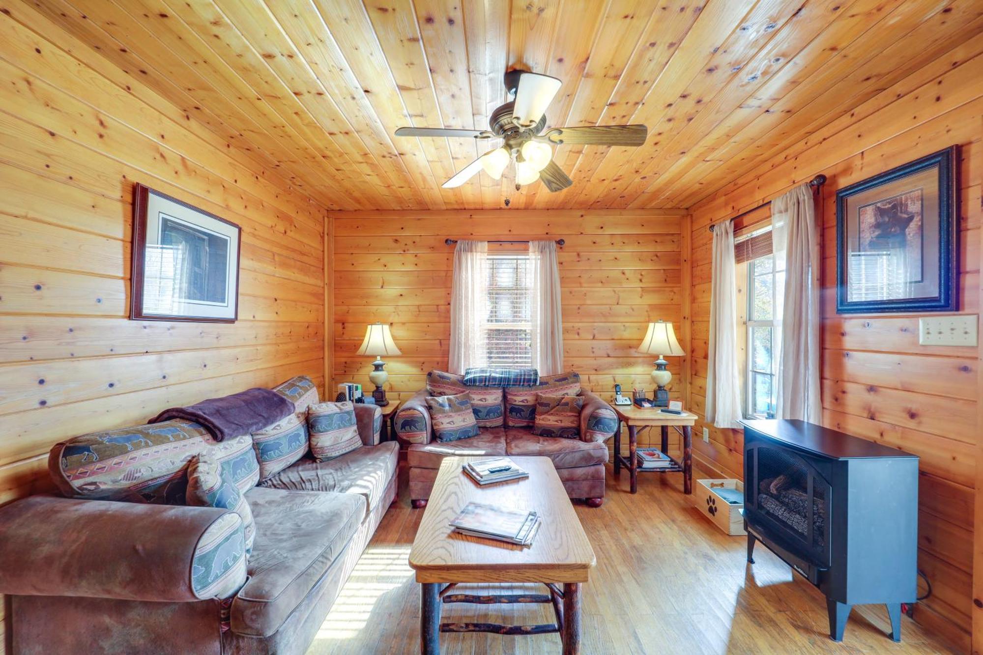 Secluded Lenoir Cabin 4 Mi To Dtwn Blowing Rock Eksteriør billede