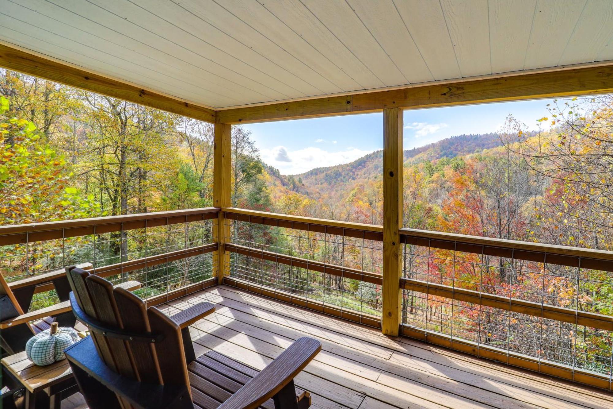 Secluded Lenoir Cabin 4 Mi To Dtwn Blowing Rock Eksteriør billede